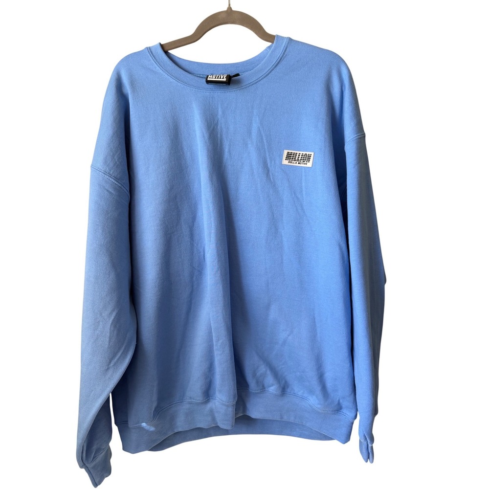Million Dolla Motive Trappers Sweatshirt XL Carolina‎ Blue Graphic Crewneck Men